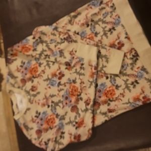 Mens' Pacsun Floral Sweatshirt Size Medium
